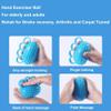 Berfea Hand Exerciser Ball, Hand Grip Strength Trainer Finger Extension Exerciser Massager Squeeze Balls for Therapy Arthritis and Carpal Tunnel, Stress Relief, Set of 2 view 3