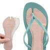 2 Pairs Flip Flop Insoles, PU Leather Flip Flop Cushion Insoles Soft Shockproof Adhesive Flip Flop Pads Metatarsal Foot Pad for Flat Sandals High Heels (L) view 2
