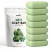 KELEBS Hypoallergenic Kids Soap Bar | Organic & Gentle Body Wash for Children | Natural Ingredients Chamomile, 7 Bars view 1