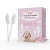 Bydezcon 30 Pcs Portable Baby Tongue Cleaner Baby Stick Infant Soft Gauze Toothbrush Cleaner view 1