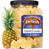 Delicious Dried Pineapple Chunks by It's Delish - 2.5 Lbs Reusable Jumbo Container | Lightly Sweetened Candied Fruit, Low Sugar, Vegan & Kosher Dry Fruit Snacks view 1