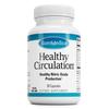 EuroMedica Healthy Circulation - Dietary Supplement for Healthy Circulation Support - Healthy Blood Flow & Heart Function Aid - Non-GMO & Vegan Capsules - 30 Capsules (30 Servings) view 1