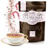Ambrosia Candy Cane Sipping Chocolate - Handcrafted with 100% Real European Cocoa - Our European Drinking Chocolate Makes Luxurious & Velvety Smooth Hot Coco (Candy Cane, 8 oz Packet) view 1