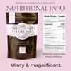 Ambrosia Candy Cane Sipping Chocolate - Handcrafted with 100% Real European Cocoa - Our European Drinking Chocolate Makes Luxurious & Velvety Smooth Hot Coco (Candy Cane, 8 oz Packet) view 2