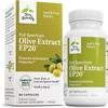 Terry Naturally Olive Extract EP20 - Brain Health Support Supplement with Olive Leaf Extract - Herbal Supplement to Aid Healthy Immune System Function - 60 Capsules (60 Servings) view 1