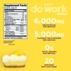 Perk BCAAs + Hydration Electrolytes Powder (Lemon Tart Flavored, 20 Servings) - with Coconut Water and Coconut Milk view 2