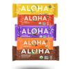 Aloha Protein Bars Organic Plant Based Protein Bars | Lemon Cashew, Peanut Butter Chocolate Chip, Peanut Butter Cup, Chocolate Chip Cookie Dough, Chocolate Fudge Brownie | 1.98-Ounce Bars (Pack of 12) | Low Sugar, Gluten-Free bundled by OMNICOAST GOO view 1