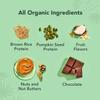 Aloha Protein Bars Organic Plant Based Protein Bars | 5 Flavors | Chocolate Caramel Pecan, Coconut Chocolate Almond, Vanilla Almond Crunch, PB Choco Chip, Choco Chip Cookie Dough| 1.98-Ounce Bars (Pack of 12) | Low Sugar, Gluten-Free bundled by OMNIC view 4
