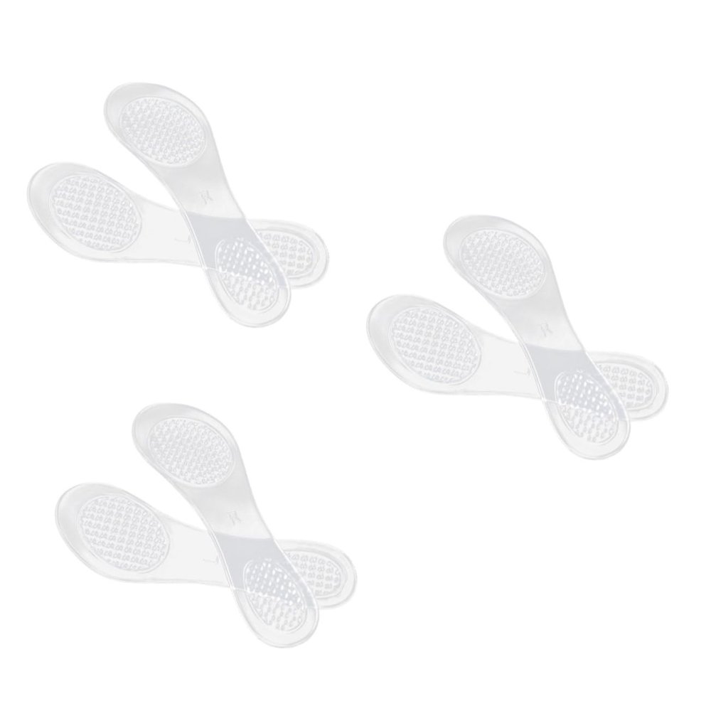 minkissy 3pairs High Heel Gel Inserts for Women Foot Pads Arch Support Reduces Friction and Heel Slippage and Sandals