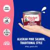 Chicken of the Sea Traditional Style Alaskan Pink Canned Salmon, 64 Ounce Cans, 6-Count  High Protein Lean Wild Caught Salmon  Food Service Size Wild Salmon for Burgers, Pasta, & More view 3