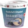 Gabriel & Daniel Instant Oatmeal w/Blueberries, Aa & Collagen  Non-GMO, Pure and Organic Gluten Free Oats  High Protein & Fiber for Skin, Heart & Brain Health  Quick & Easy Breakfast (Single Cup) view 1