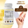 Vitamatic Triple Strength Omega 3 Fish Oil 3600mg Per Serving, 2160mg Omega 3 Fatty Acids, 1296mg EPA + 864mg DHA, Burpless Lemon Flavor, 180 Softgels view 3