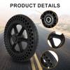 12''X2.0'' Wheelchair Wheels Assembly 12 Inch Rear Wheel Solid Tire Construction,Back Wheel Replacement for Manual Wheelchairs Transport Chair Replacement Parts (One Pair) view 4