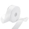 Rebower 1 1/2 Inch 50 Yard Satin Ribbon Thick Double Face Grosgrain Silk Ribbon, [for Gift Wrapping, Hair Bows, Wedding, Cake, Flower] - White view 1