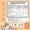 L-Lysine Gummies 1000mg - L-Lysine Supplements for Kids and Adults - Lip and Cold Sore* Support for Women - Chewable Lysine Gummies with Vitamin B12 - Vegan, Non GMO, Gluten-Free, 60 Counts view 2