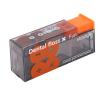 Dental Floss Dispenser Car Popping Small Portable Floss Pick Case with 10 Flossing for Travel Hotel (Black Orange) view 3
