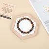 AD Beads Handmade Gemstone Stretch Elastic Bracelet Crystal Healing Reiki Nature's Beauty and Spiritual Essence Unisex (4mm, Multicolor Tiger's Eye (Ignite Creativity)) view 3