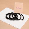 AD Beads Handmade Gemstone Stretch Elastic Bracelet Crystal Healing Reiki Nature's Beauty and Spiritual Essence Unisex (4mm, Black Tourmaline (Best protection)) view 4