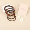AD Beads Handmade Gemstone Stretch Elastic Bracelet Crystal Healing Reiki Nature's Beauty and Spiritual Essence Unisex (12mm, Multicolor Tiger's Eye (Ignite Creativity)) view 4