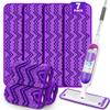 Reusable Mop Pads Compatible with Swiffer PowerMop, Microfiber Pads Replacement Washable Refills Pads for Dry Wet Cleaning, Spray Mops Pads Floor Mop Head for Hardwood Cleaning, 7 Pack view 1