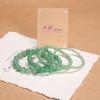 AD Beads Handmade Gemstone Stretch Elastic Bracelet Crystal Healing Reiki Nature's Beauty and Spiritual Essence Unisex (10mm, Green Aventurine (Opportunity)) view 4