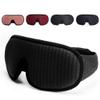 3D Sleeping Eye MaskBlock Out Light Soft Padded Travel Sleeping Aid Eyemask for Women and Men Smart Eye Mask for Relax Eye, Reduce Eye Strain (Black) view 1