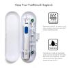 Nincha Electric Toothbrush Travel Case for Oral B & Philips Sonicare,White view 4