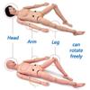 MAHWER Human Anatomical Model Nursing Skills Training Manikin Male and Female Nursing Manikin for Teaching at School of Nursing Medicine view 2
