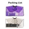 2PCS Mastectomy Post Surgery Waterproof Shower Cape Water-Resistant Post Surgery Garment for Mastectomy/Chest Surgery/Shoulder Surgery, Post Surgery Shower Protection(Purple and Black) view 2