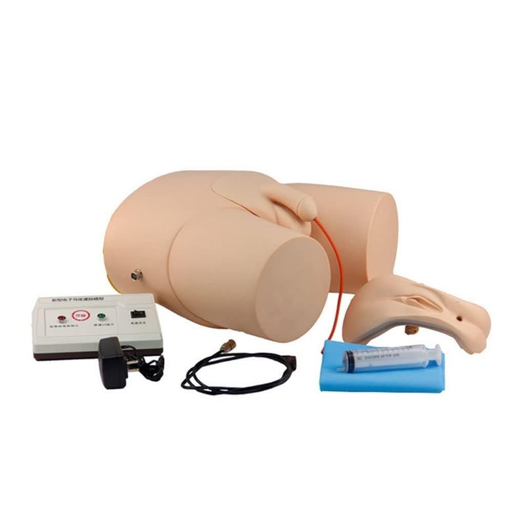 Nursing Medical Training Male and Female Electronic Urinary Catheterization Teaching Model Nursing Practice Simulator