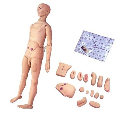 MAHWER Manikin Patient Care Human Manikin Life Size for Teaching at School of Nursing Medicine