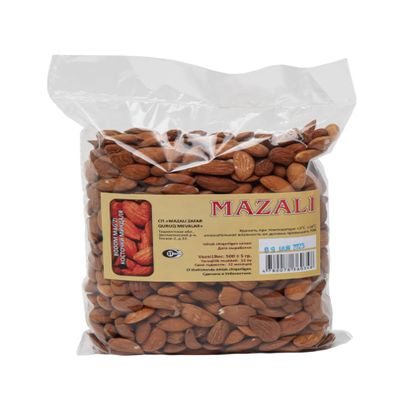 Almonds, 500g (1 lb.), Natural Product, Made in Uzbekistan