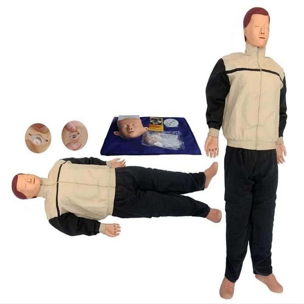 CPR Training Manikin, Manikin Training Dummy Resuscitation for Medical Training Teaching Supplies