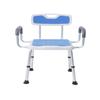 King Mills Plus Size Extra Wide Shower Chair for Elderly and Disabled with Anti-Slip Pads, Silla para Bao Adulto Mayor, Ideal for Seniors, Big & Tall Person. 150kg Weight Capacity. view 1