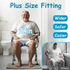 King Mills Plus Size Extra Wide Shower Chair for Elderly and Disabled with Anti-Slip Pads, Silla para Bao Adulto Mayor, Ideal for Seniors, Big & Tall Person. 150kg Weight Capacity. view 2