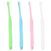 Dimeho 4 Pcs Tuft Toothbrush Tiny Small Head End Tapered Toothbrush Soft Gaps Nursing Orthodontic Toothbrushes Single Compact Interdental Interspace Brush for Dental Cleaning view 1