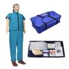 SPUZZOD Full Body CPR Manikin Kit Training Manikin Adult CPR Training Manikin for Medical Training Teaching Supplies view 1