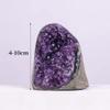 NineLife Basics Natural Amethyst Druze Geode Quartz Crystal Cluster, Reiki Healing Crystal (1 pcs(2 LB)), Purplr view 2