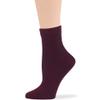 7BIGSTARS KINGDOM Women's Cotton Diabetic Quarter Non-Binding Seamless - 4 Pack Large-Extra Wide - Sock Size 10-12 Shoe Size 8-12 L Dark Navy, Burgundy, Light Navy, Denim Blue view 4