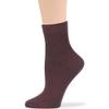 7BIGSTARS KINGDOM Women's Cotton Diabetic Quarter Non-Binding Loose Fit - 4 Pack Medium-Extra Wide - Sock Size 9-11 Shoe Size 5-9 M Light Beige, Beige, Brown, Dark Brown view 4
