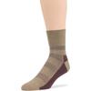 7BIGSTARS KINGDOM Men's Diabetic Loose Cotton Quarter Socks - 5 Pack - Geometric, Stripe Pattern - Sock Size 10-13 Shoe Size 9-12 L Khaki, Brown, Olive Green view 4