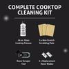 Therapy Glass Cooktop Cleaner Kit - 16oz with Scraper & 3 Non-Scratch Pads - For Electric, Induction, Ceramic & Gas Stove Top - Heavy Duty Flat Top Stove Cleaner & Polish view 2