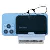 ThinOptics Readers with Wallet - Armless On-Nose Reading Glasses - Slim Wallet Attaches to Phone - MagSafe Compatible - Black 2.00x view 2