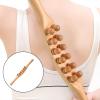 Almencla Wooden Massager Stick 38cm Lightweight Guasha Stick for Shoulder Back Thigh view 4