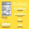 Perk Do Work BCAAs + Hydration Electrolytes Powder (Naturally Sweetened Lemon Tart Flavored, 20 Servings) - with Coconut Water & Coconut Milk view 2