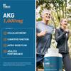 Dr. Tobias AKG Supplement 1000mg Per Serving, Bioavailable Alpha Ketoglutaric Acid, Supports Cellular Energy & Nitric Oxide Flow, Vegan, Gluten-Free, Non-GMO, 180 Capsules, 90 Servings view 3