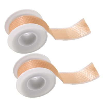 GAROZATION 2rolls High Heel Cuttable Adhesive -wear Protective Heel Pads for Comfort All Shoes Transparent Gel Cushion Inserts for Walking Dancing and Daily Use