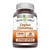 Amazing Formulas Ceylon Cinnamon 1200 Mg | Vegetarian Capsules | Non-GMO | Gluten-Free | Made in USA (1 Pack | 120 Count) view 1