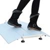 Bridge Ramp for Wheelchair/Pram, Sturdy Doorway Transition Threshold Ramps Non Slip Door Entry Ramps with Foot Stand for Walker/Motorbike/Troey (Size : 70x74cmx6cm) view 1