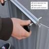 Bridge Ramp for Wheelchair/Pram, Sturdy Doorway Transition Threshold Ramps Non Slip Door Entry Ramps with Foot Stand for Walker/Motorbike/Troey (Size : 70x74cmx6cm) view 4